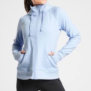 Athleta blue triumph hoodie, small.